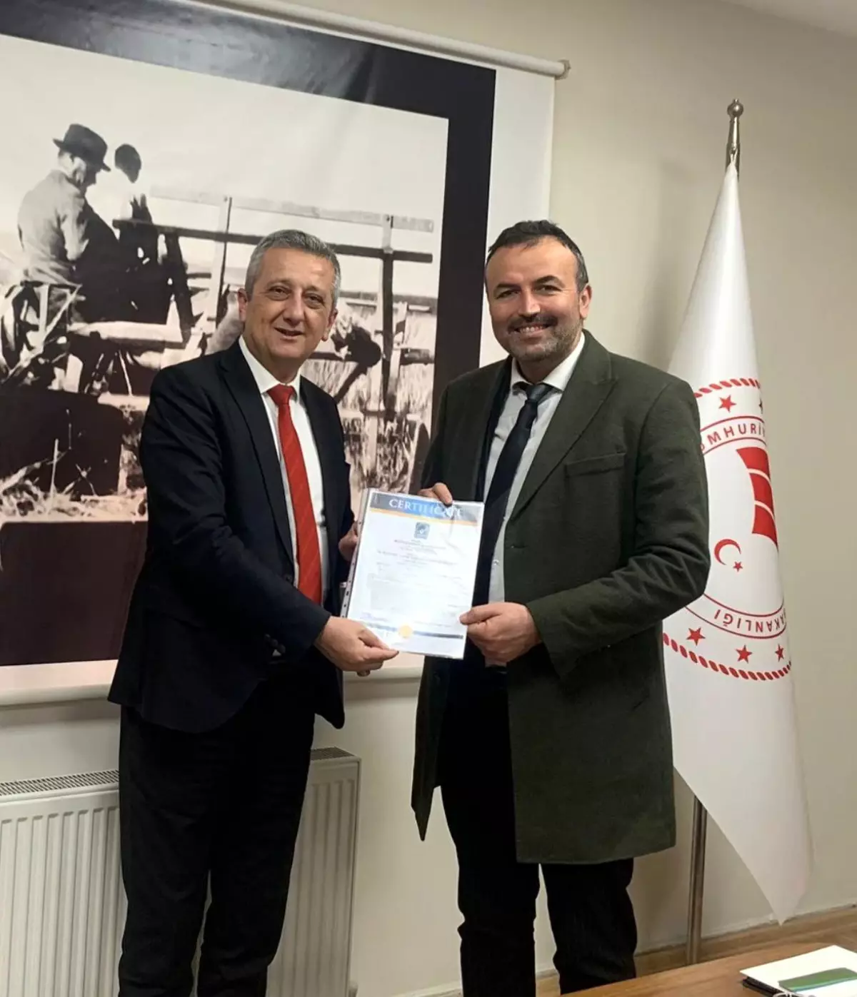 Safranova'ya organik tarım sertifikası