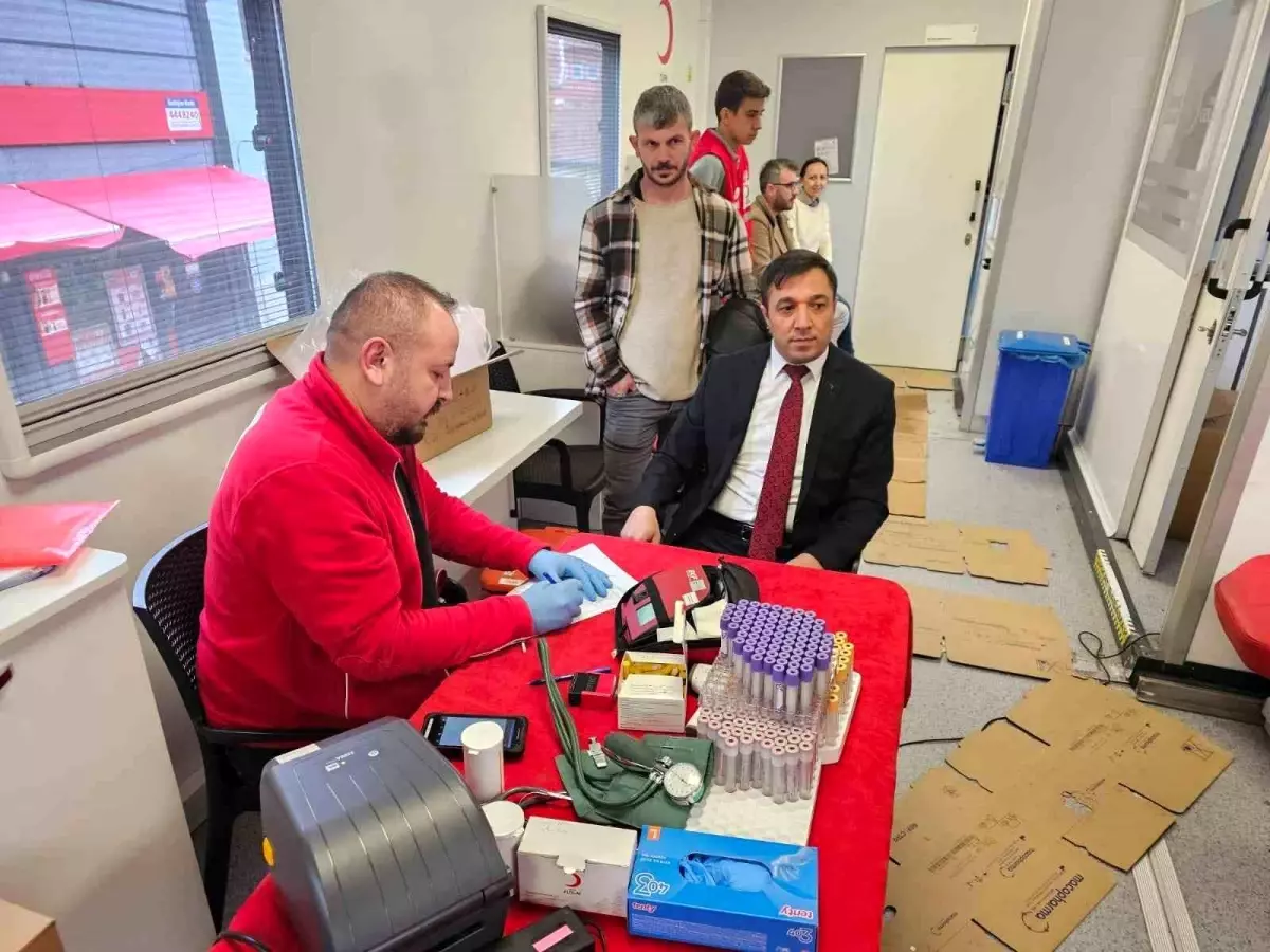 Şaphane Kaymakamı Boztaş'tan düzenli kan bağışı çağrısı