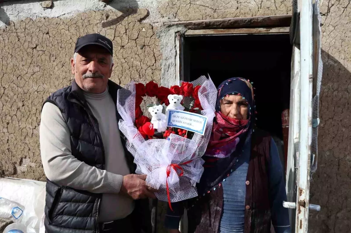 "Sevgililer Günü"nün en güzel haberi Erzurum'dan geldi