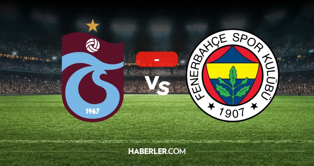 Trabzonspor Fenerbahçe maçı kaç kaç? MAÇ SONUCU! Trabzonspor Fenerbahçe golleri kim attı, canlı maç anlatımı!