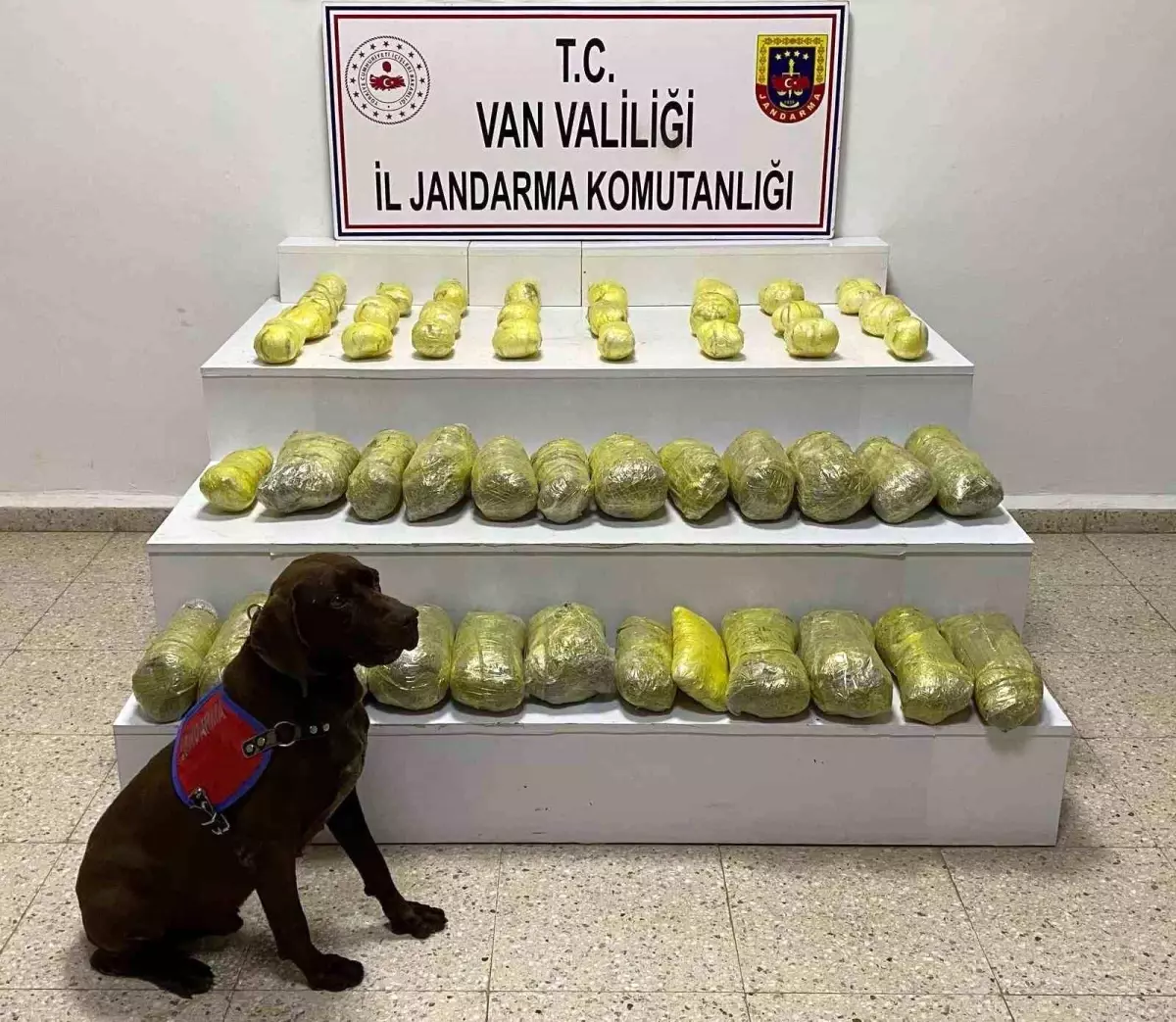 Van'da 42 kilo 285 gram uyuşturucu ele geçirildi