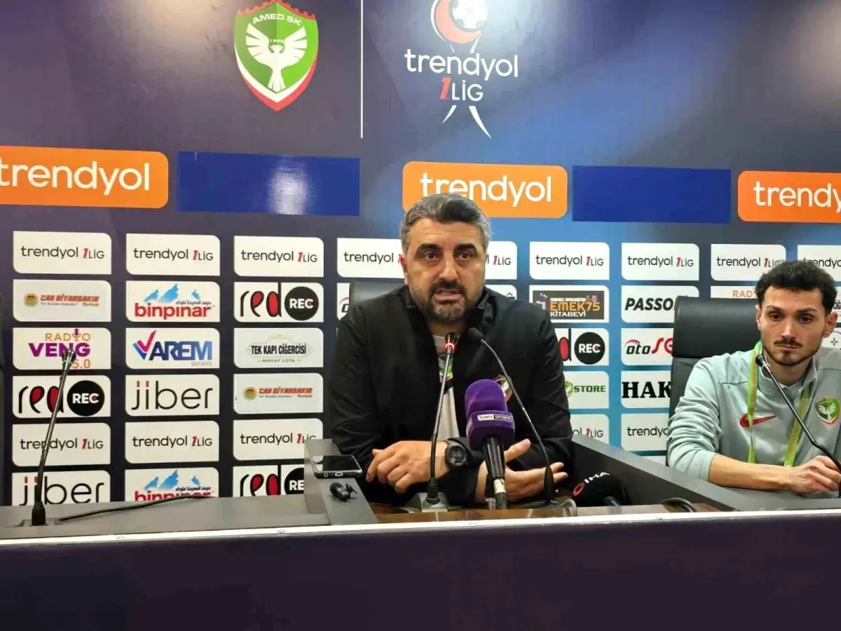 Amed Sportif Faaliyetler Sakaryaspor maçının ardından