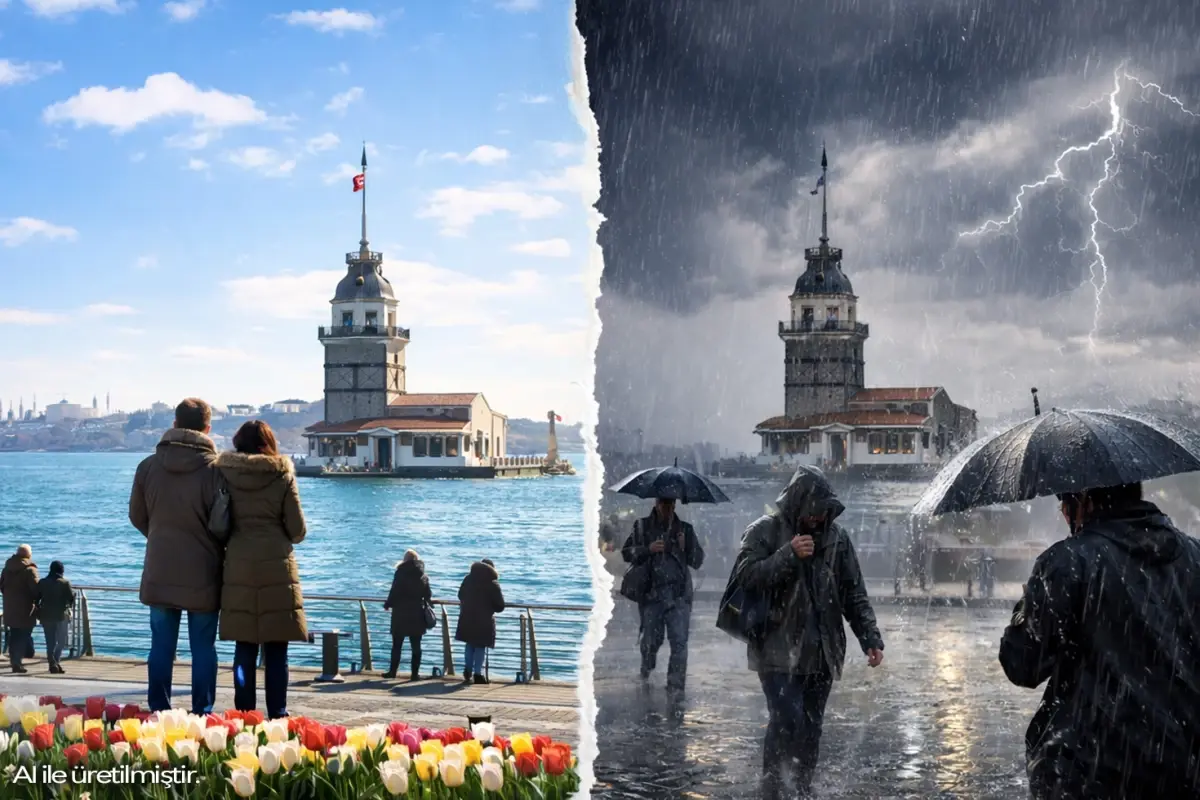 Bahar havası kısa sürecek! Tarh verildi, sağanak geliyor