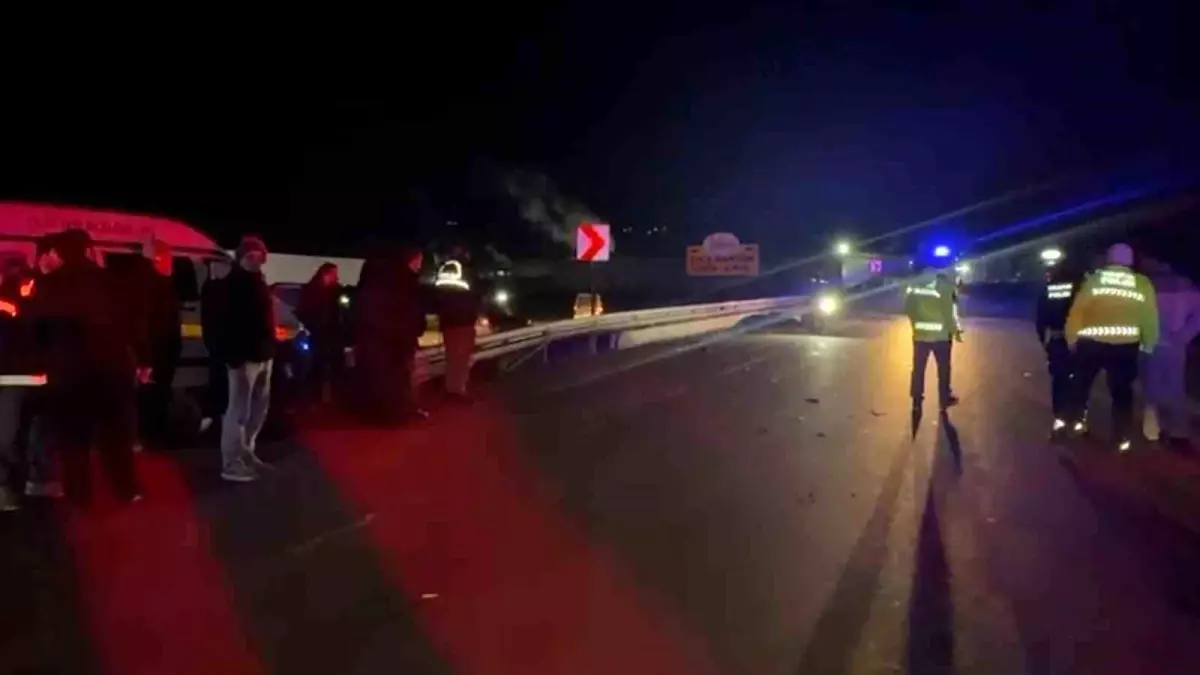 Bolu'daki kazada hayatını kaybeden kadının kimliği belli oldu