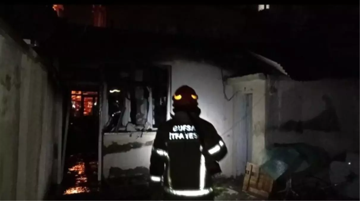 Bursa'da müstakil evde korkutan yangın