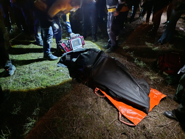 The lifeless body of an elderly man was found in the building that partially collapsed in the fire in Gümüşhane