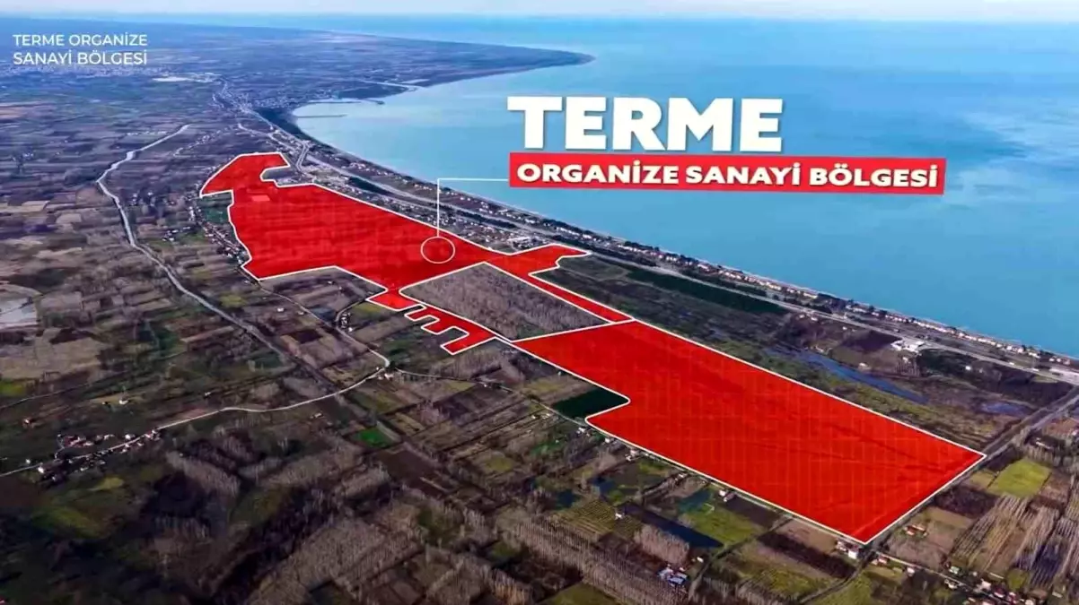 Karadeniz kıyısında dev sanayi alanı: Terme OSB'de ilk etap tahsise açıldı