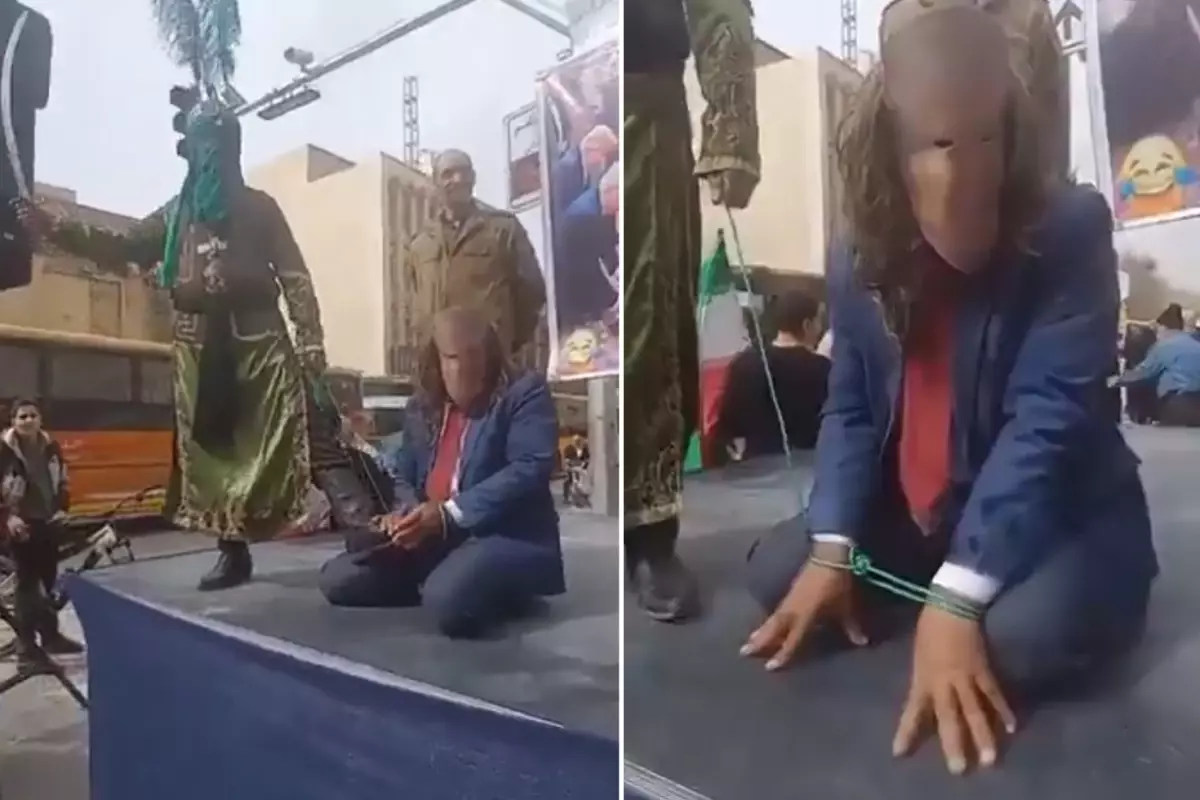 Komşu ülkede kaydedilen görüntü gündeme bomba gibi düştü