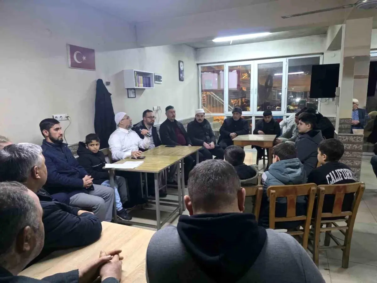 Köşk Başçayır'da maneviyat dolu gece