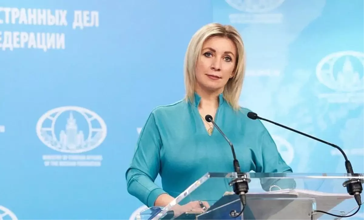 Rusya Dışişleri Bakanlığı Sözcüsü Zaharova: Navalnıy iddiaları uydurma