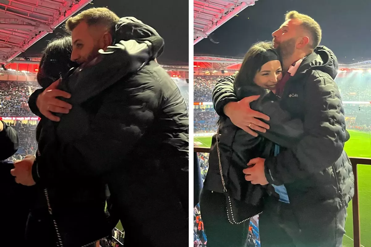 Sakin sakin maç izlerken hayatının en mutlu anlarından birini yaşadı