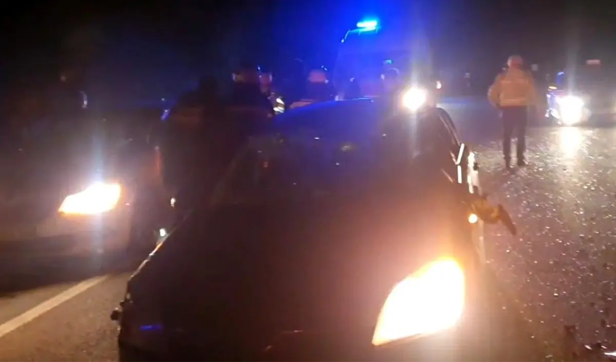 Yozgat'ta otomobil takla attı, 5 kişi yaralandı