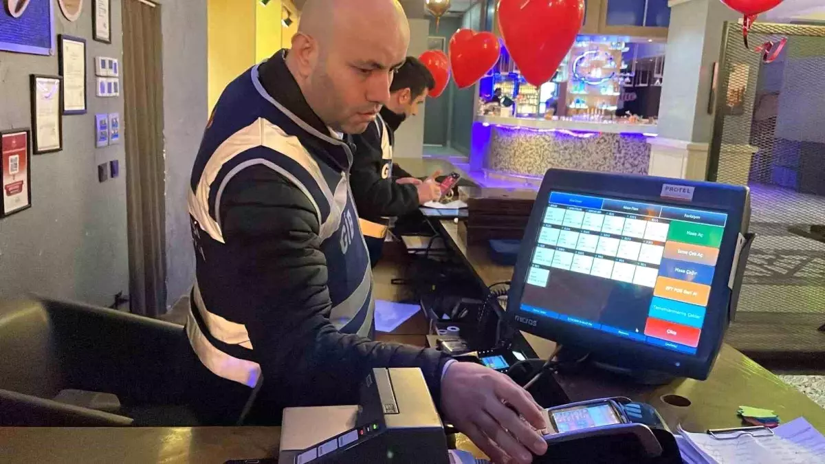 Zonguldak Defterdarlığı'ndan Sevgililer Günü denetimi