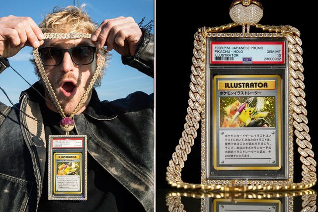 A Pokmon card sold for 16.5 million dollars set a record.