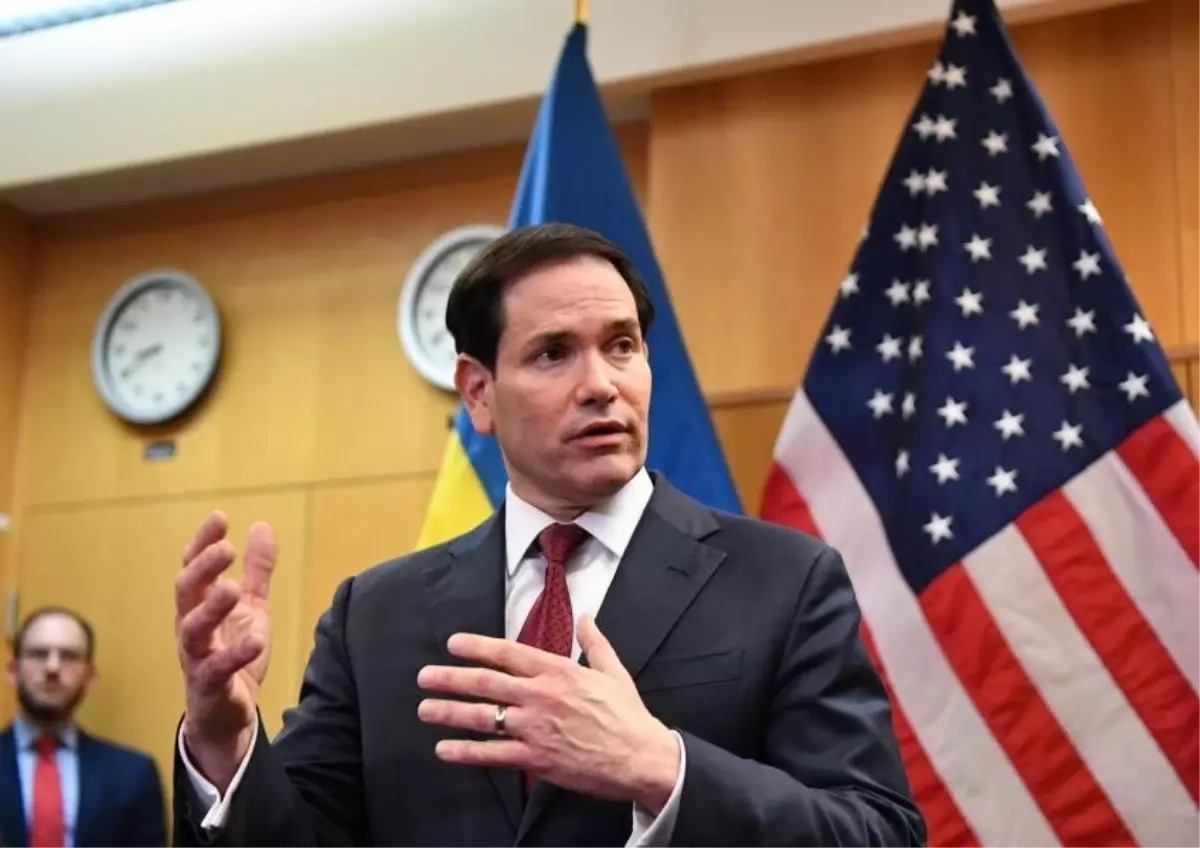 ABD Dışişleri Bakanı Rubio'dan Suriye açıklaması