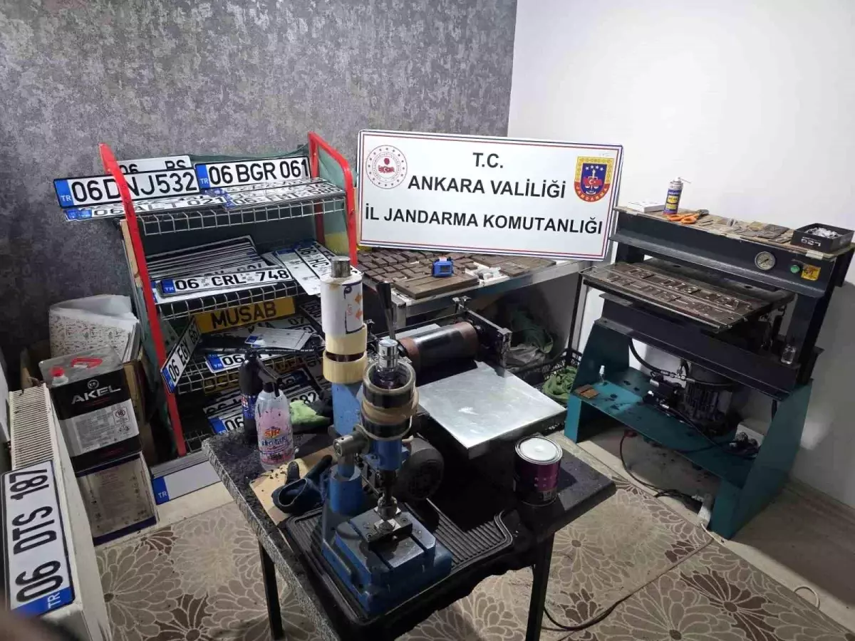 Ankara'da resmi belgede sahtecilik yapan şahıs gözaltına alındı