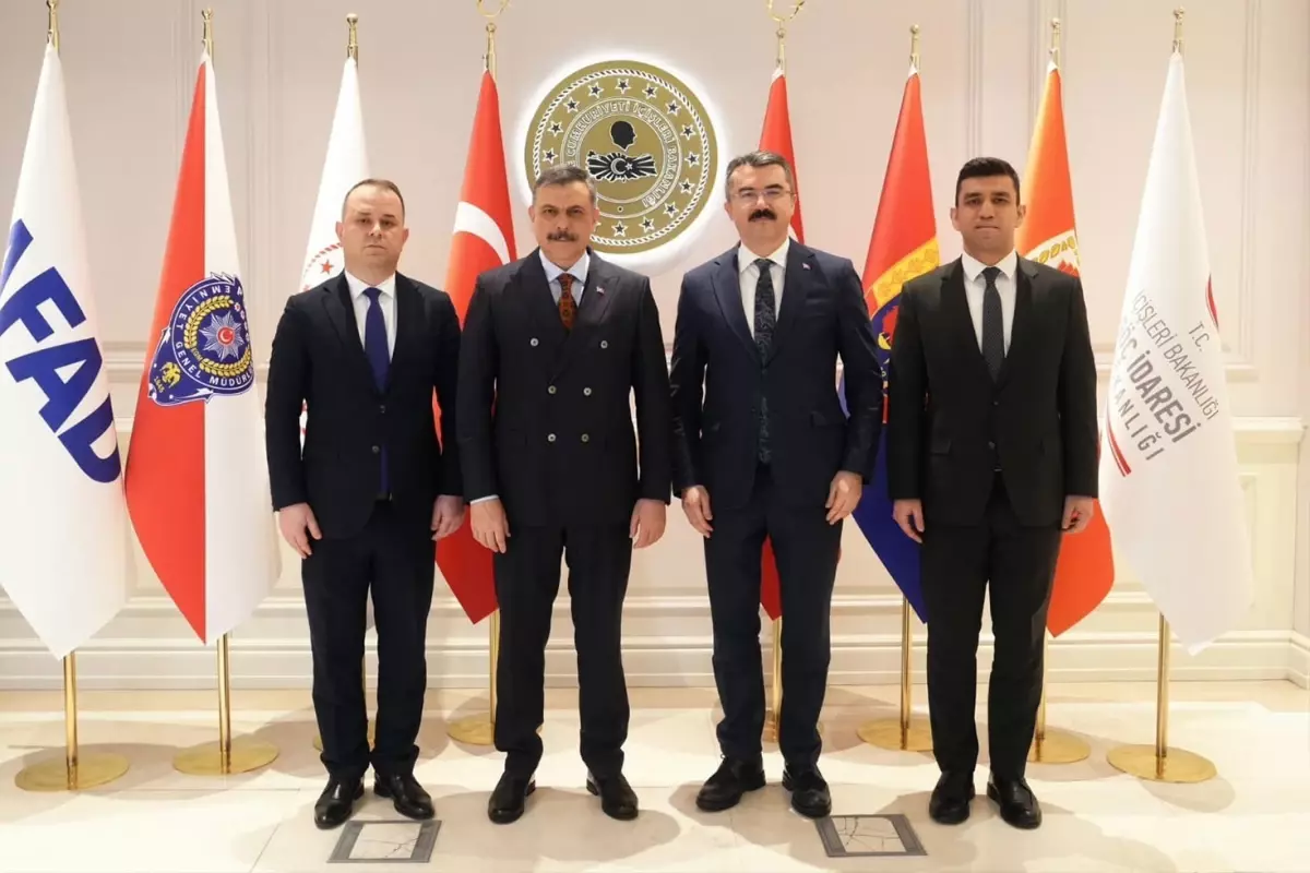 Devletin önemli isimlerinden Bakan Çiftçi'ye tebrik ziyareti