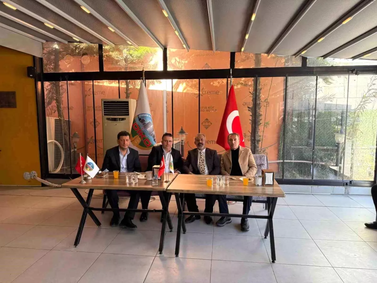 Diyarbakır Kuyumcular ve Sarraflar Odasında devir teslimi