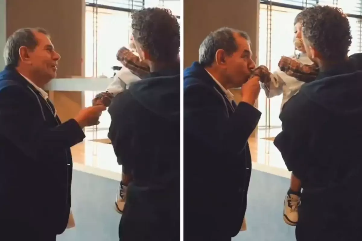 Dursun Özbek ve Noa Lang'ın beğeni yağan buluşması