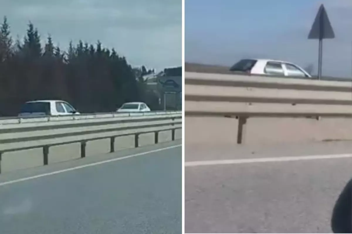 Yaşını duyanların ağzı açık kaldı! Kilometrelerce ters yönde ilerledi, trafiği birbirine kattı