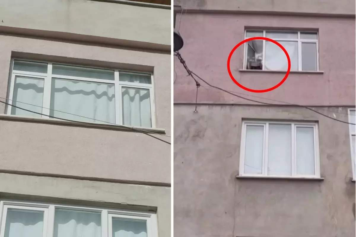 Esenler'de pencereye çıkıp tencere ve tavaya vuran kadın mahalleliyi bıktırdı
