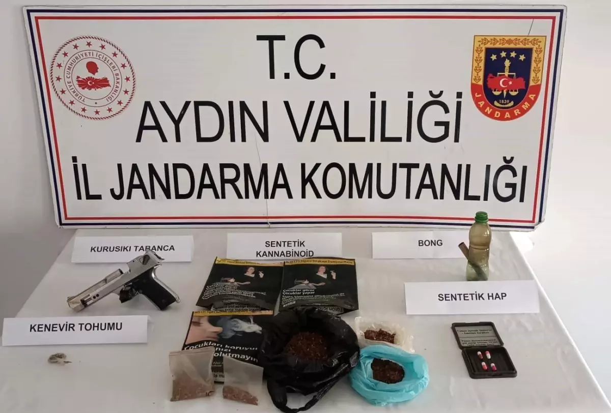 İncirliova'da uyuşturucu operasyonu