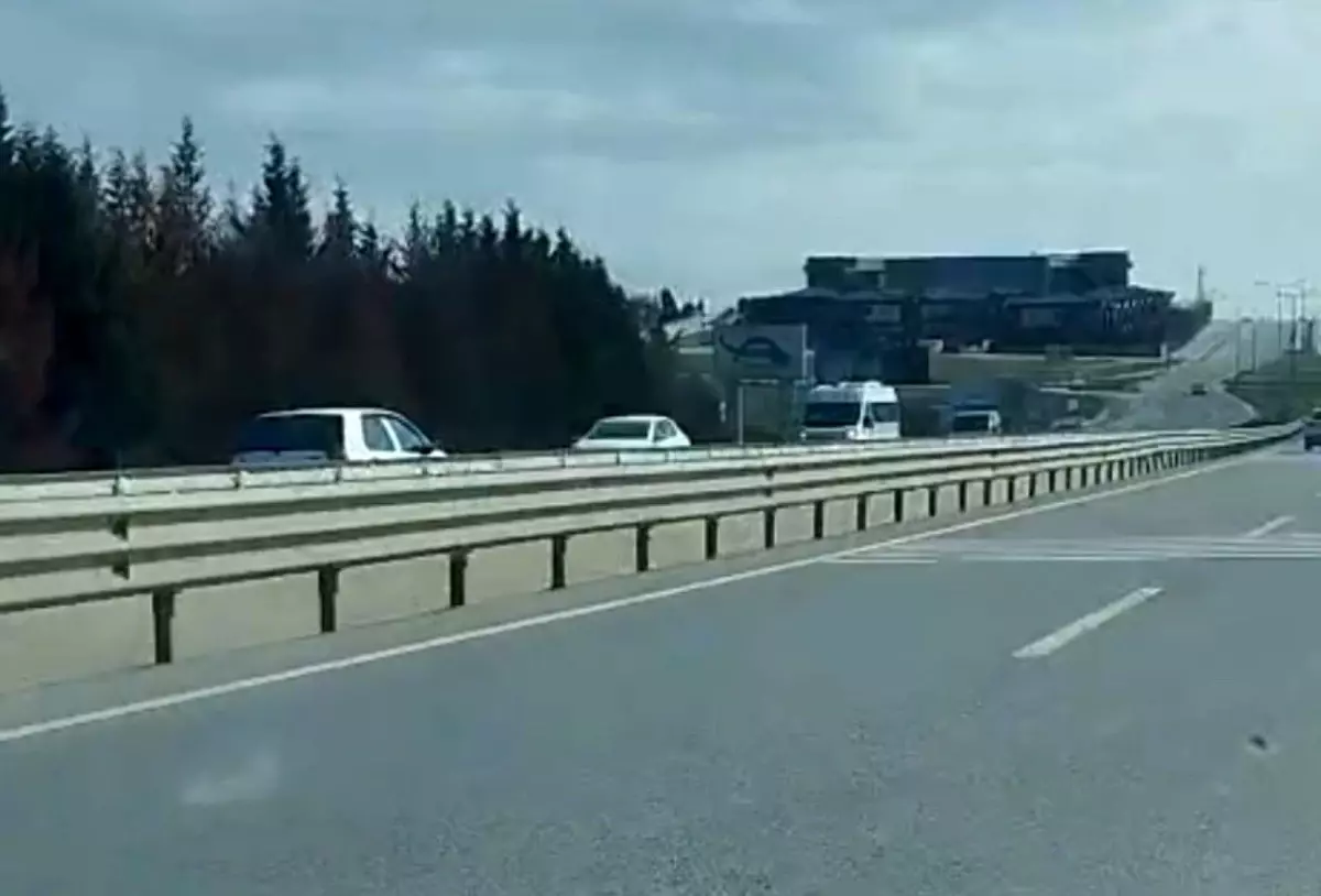 Kilometrelerce ters yönde ilerledi, faciaya ramak kaldı