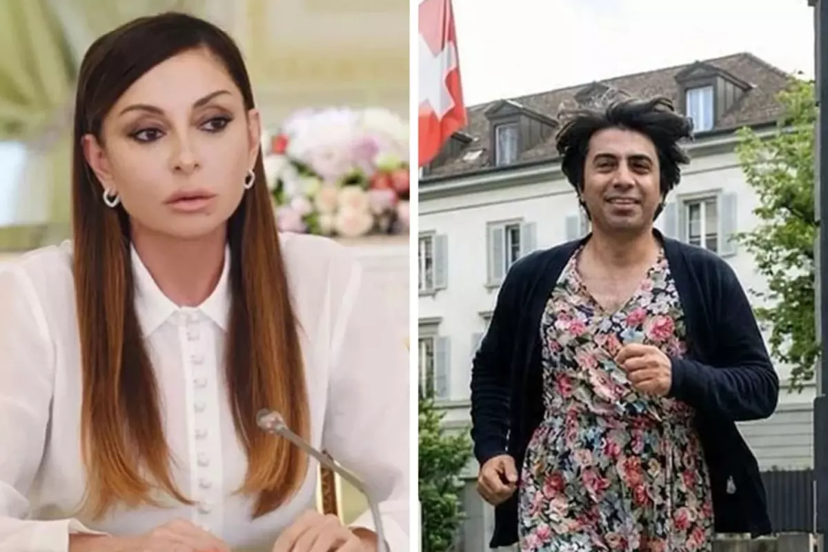 Mihriban Aliyeva'dan muhalif gazeteciye ders niteliğinde cevap! "Sen değil miydin kadın kıyafeti giyen?"