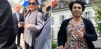 Mihriban Aliyeva'dan muhalif gazeteciye tokat gibi cevap: Sen değil miydin kadın kıyafeti giyen?
