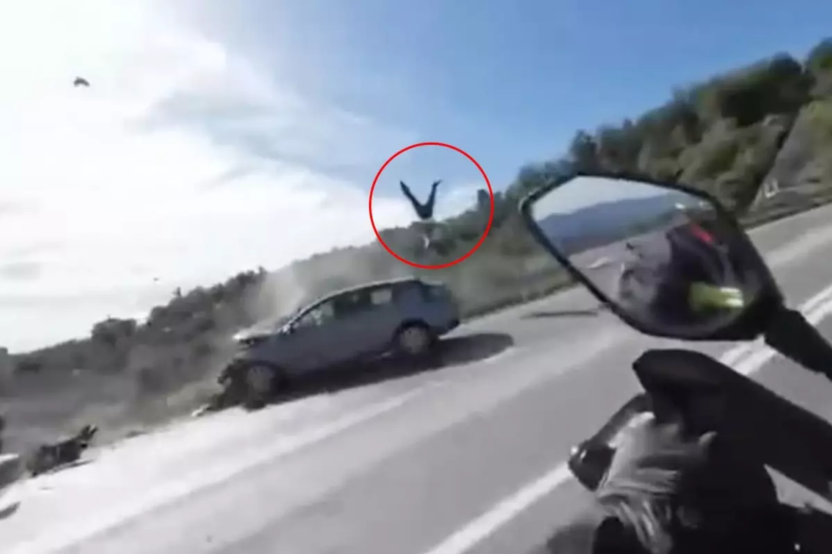 Ölüm böyle geldi! Arkadaşı saniye saniye kaydetti