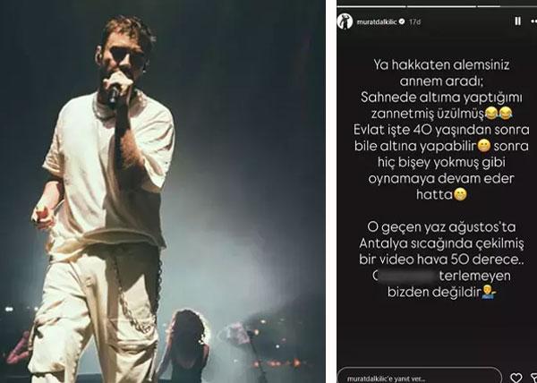 Murat Dalkılıç's footage also worried his mother: She thought I had wet myself…