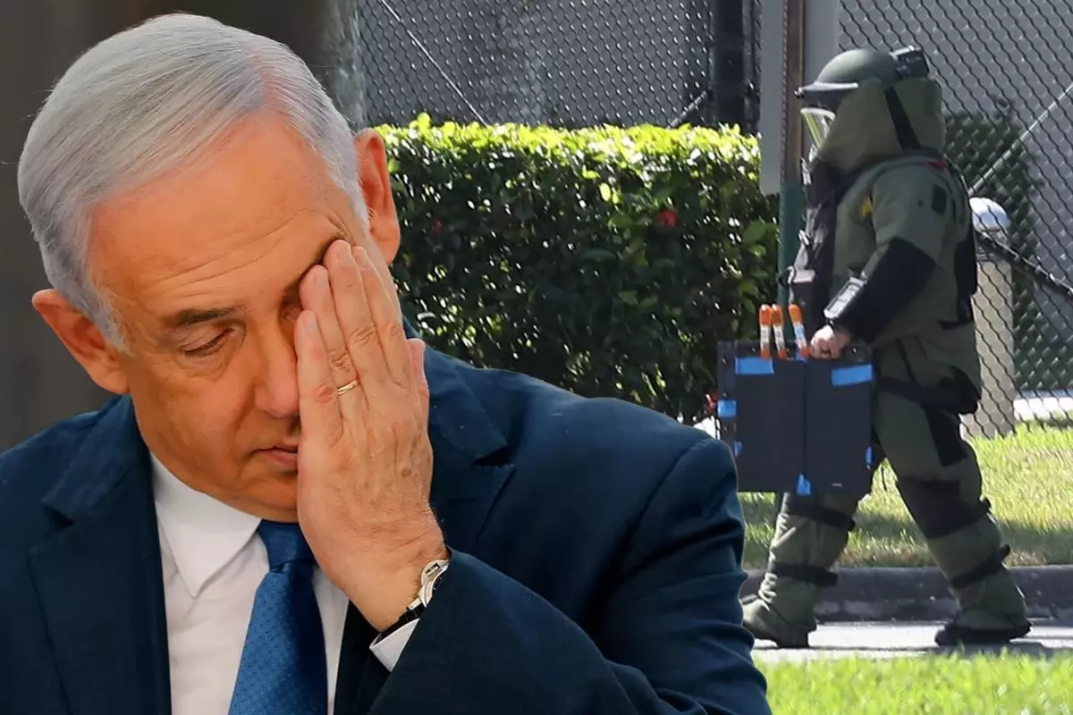 Netanyahu'nun ofisinde şüpheli paket alarmı