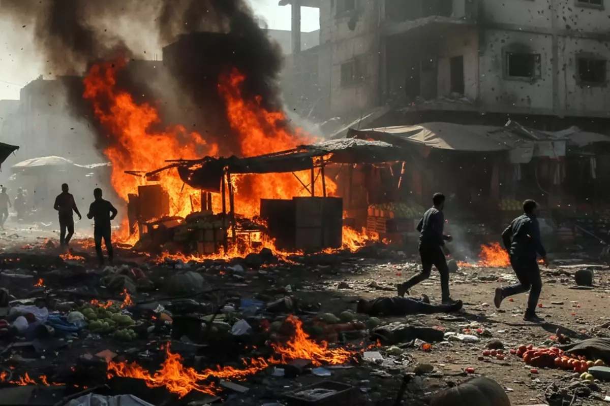 Yemen'de pazar yerine İHA saldırısı: 28 ölü