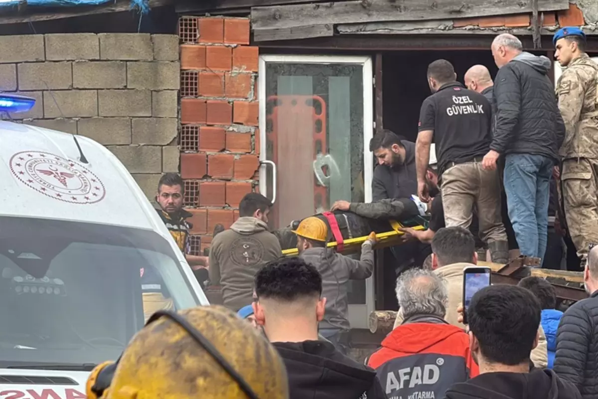 Zonguldak'ta maden ocağında göçük! 1 işçi kurtarıldı, 3 işçi için zamanla yarış var