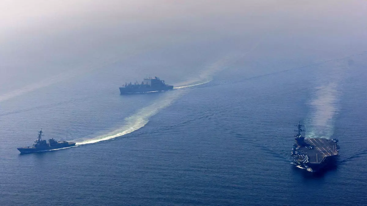 ABD'den İran yakınlarına yoğun savaş gemisi ve savaş uçağı sevkiyatı