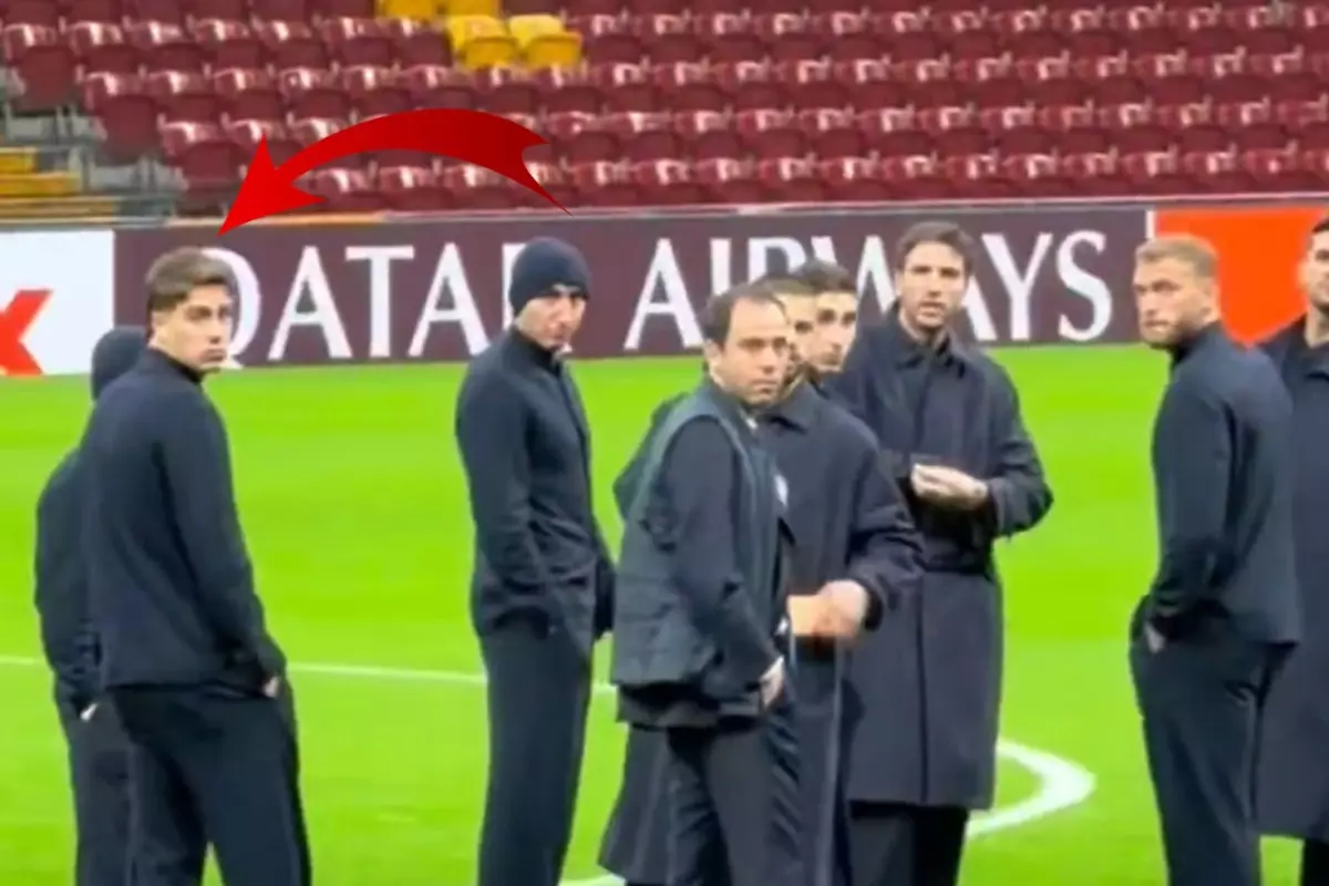 Bakışlara dikkat! Galatasaray maçı öncesi Kenan'ı şaşkına çeviren olay