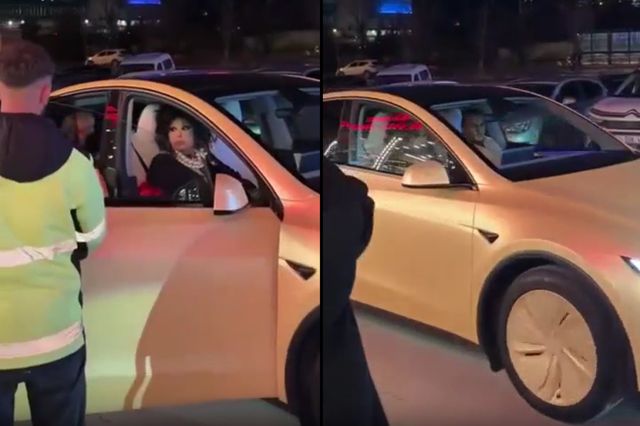 Bülent Ersoy yine yaptı yapacağını: Gold kaplama aracı görenleri şaşırttı