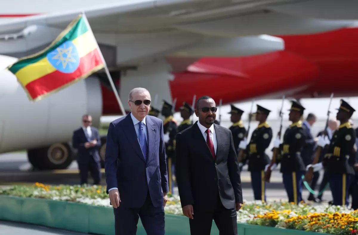 Cumhurbaşkanı Erdoğan Etiyopya'da