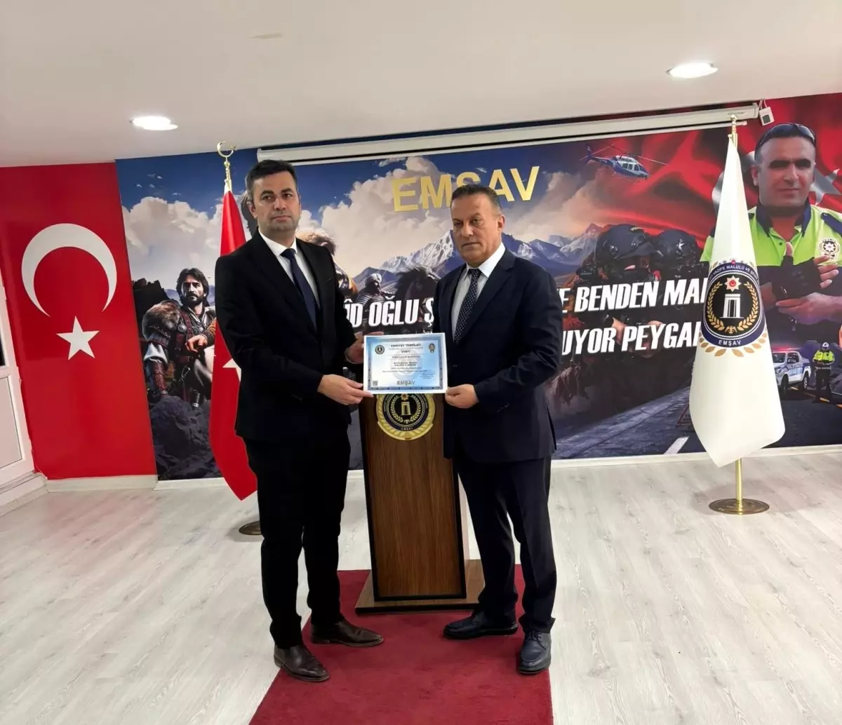 EMŞAV Malatya İl Başkanlığı'nda görev değişimi