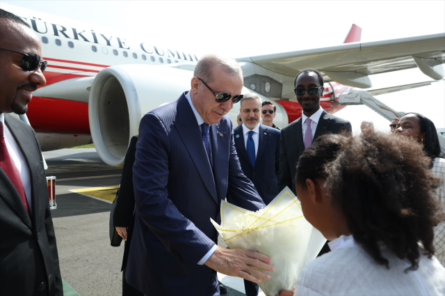 Erdoğan in Ethiopia! The music accompanying the welcoming dance is also remarkable
