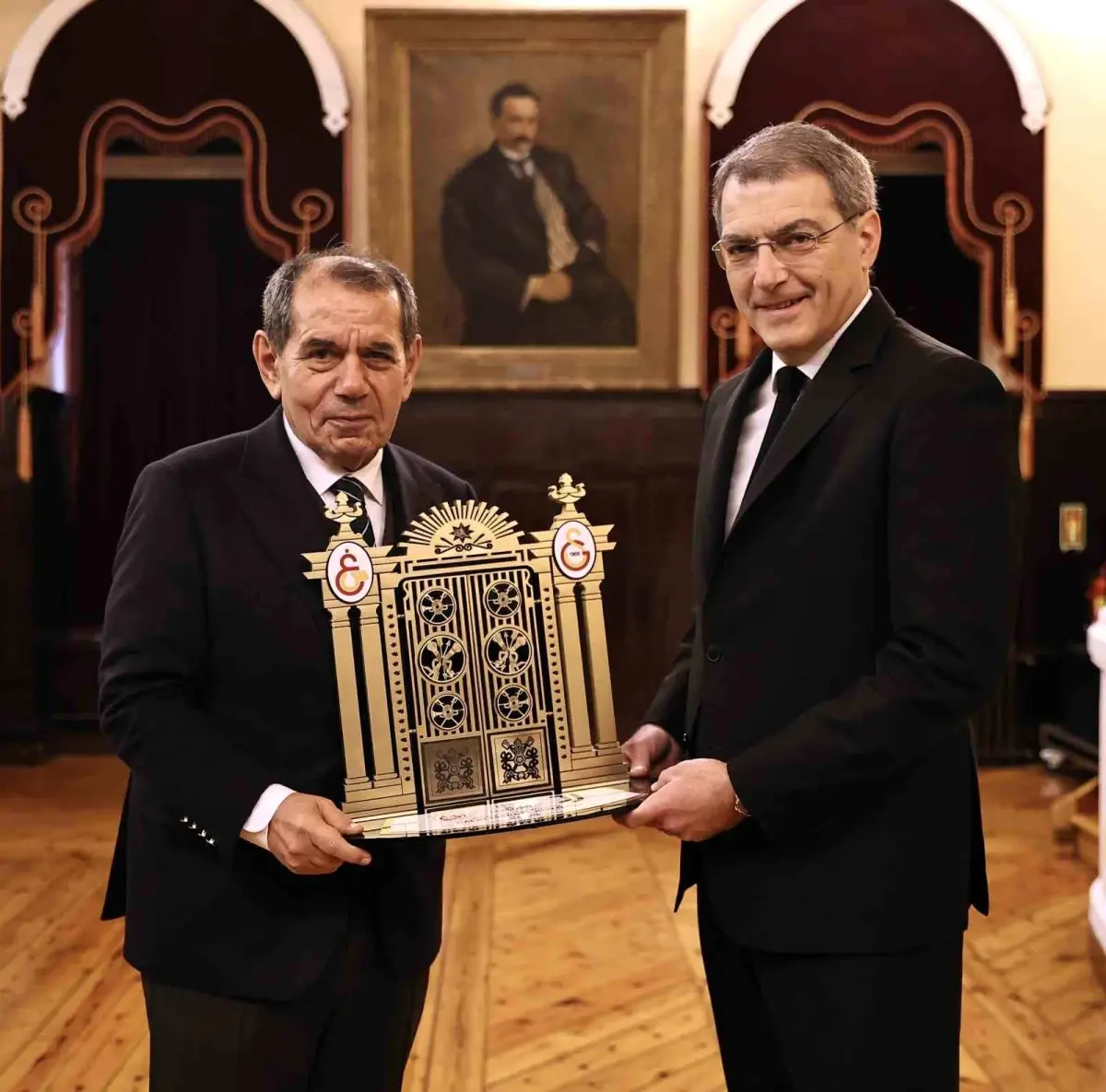 Juventus maçı öncesi dostluk yemeği düzenlendi