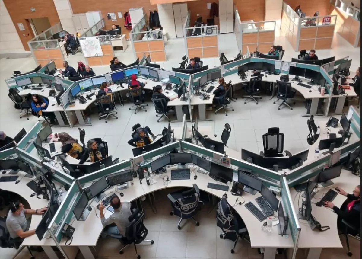 Kayseri'de yılın ilk ayında 112'ye gelen 120 bin çağrıdan yüzde 40'ı asılsız çıktı