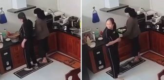 Ölüm meleğini mi gördü? Mutfakta can veren kadının son anlarına bakın