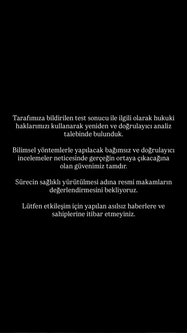 Reynmen's drug test result