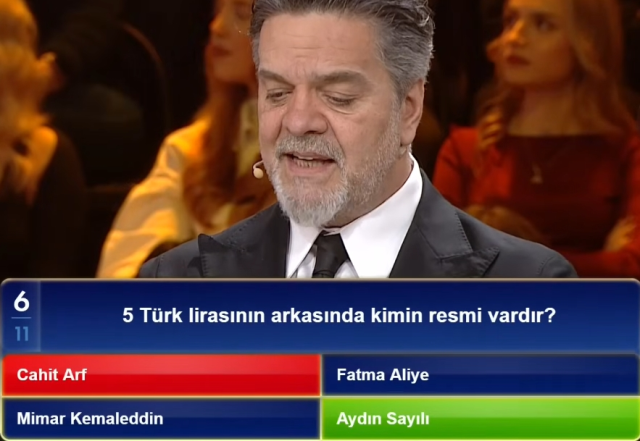 5 Türk lirasının arkasında kimin resmi vardır?