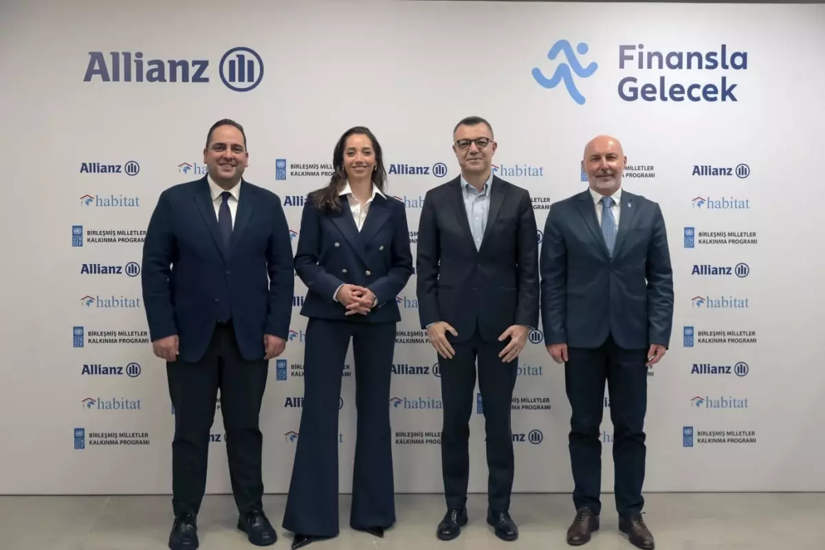 Allianz Türkiye, UNDP ve Habitat Derneği, finansal okuryazarlığı toplum genelinde yaygınlaştırmak için sef...