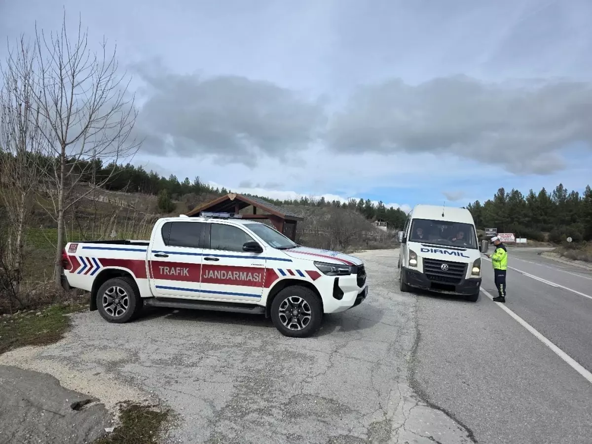 Burdur'da 84 araç trafikten men edildi