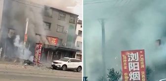 Çin'de havai fişek dükkanındaki patlamada 12 kişi hayatını kaybetti