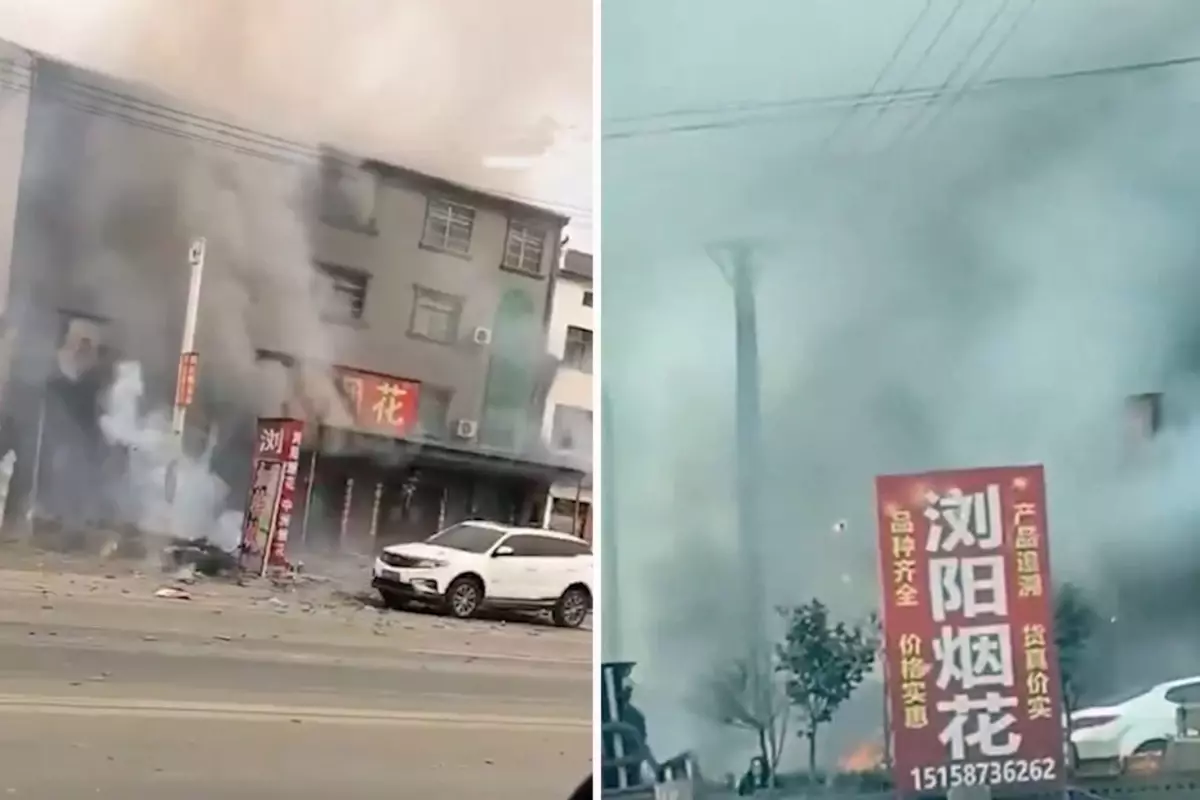 Çin'de havai fişek dükkanındaki patlamada 12 kişi hayatını kaybetti