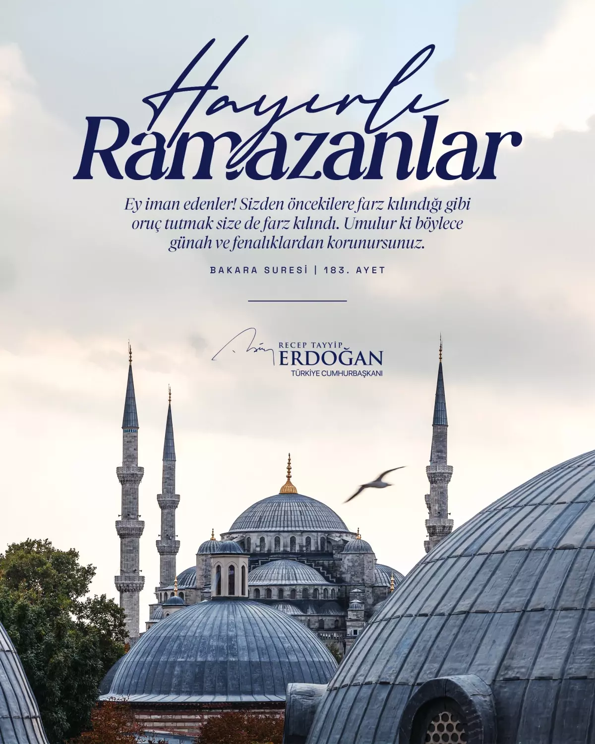 Cumhurbaşkanı Erdoğan'dan 'Ramazan ayı' paylaşımı